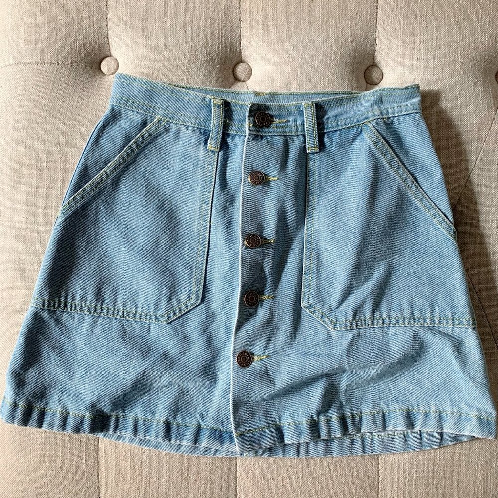 Jean Skirt